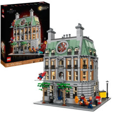 LEGO 76218 Marvel Super Heroes Sanctum Sanctorum, Konstruktionsspielzeug(3-stöckiges Modular Building Set mit Doctor Strange und Iron Man Minifiguren)