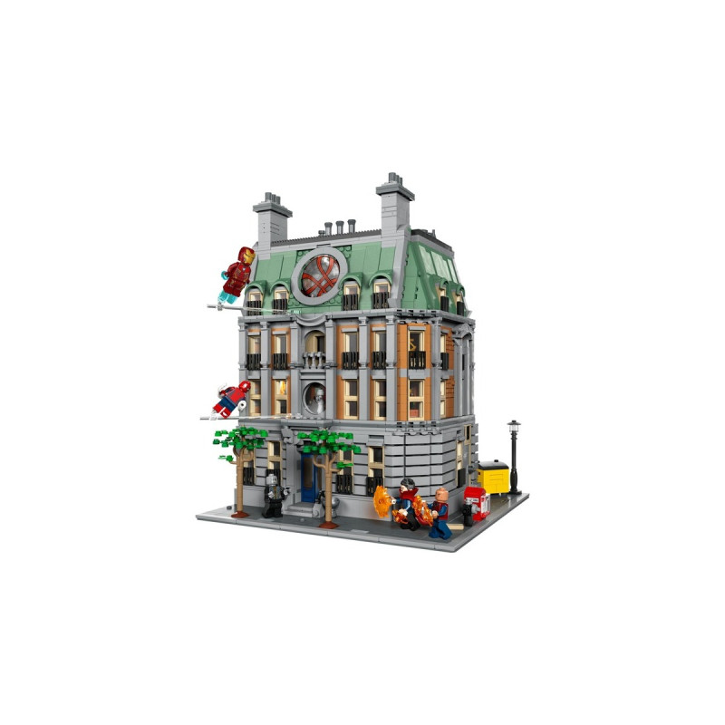 LEGO 76218 Marvel Super Heroes Sanctum Sanctorum, Konstruktionsspielzeug(3-stöckiges Modular Building Set mit Doctor Strange und Iron Man Minifiguren)