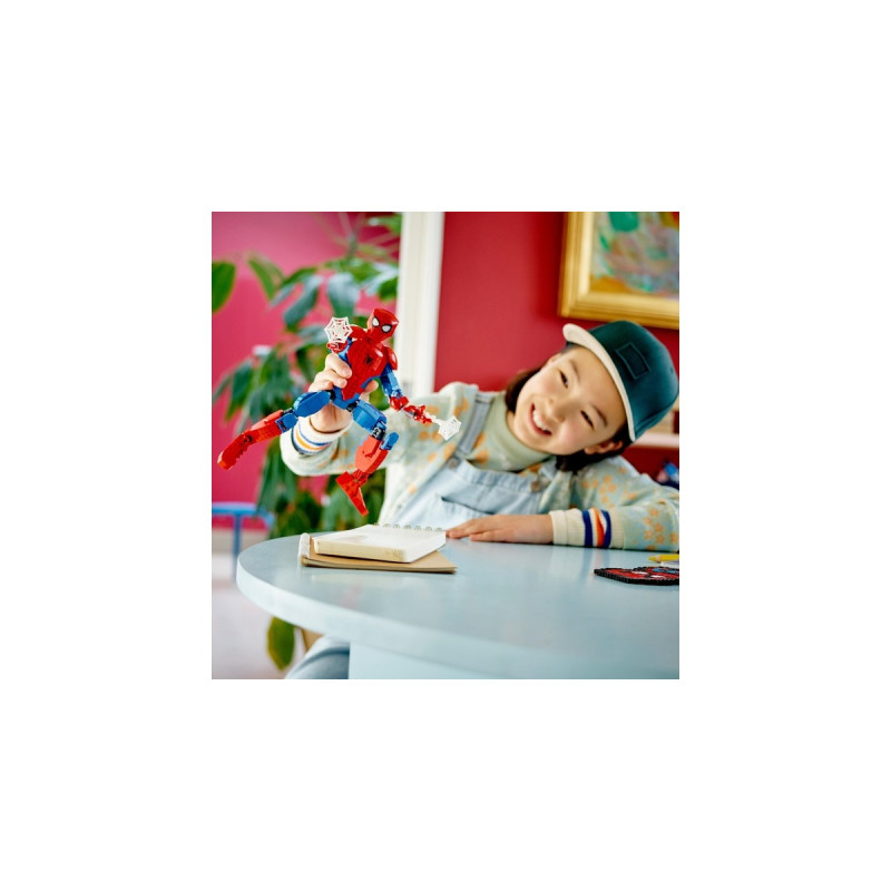 LEGO 76226 Marvel Super Heroes Spider-Man Figur, Konstruktionsspielzeug(vollbeweglich)