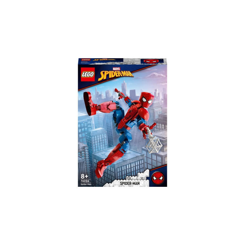 LEGO 76226 Marvel Super Heroes Spider-Man Figur, Konstruktionsspielzeug(vollbeweglich)