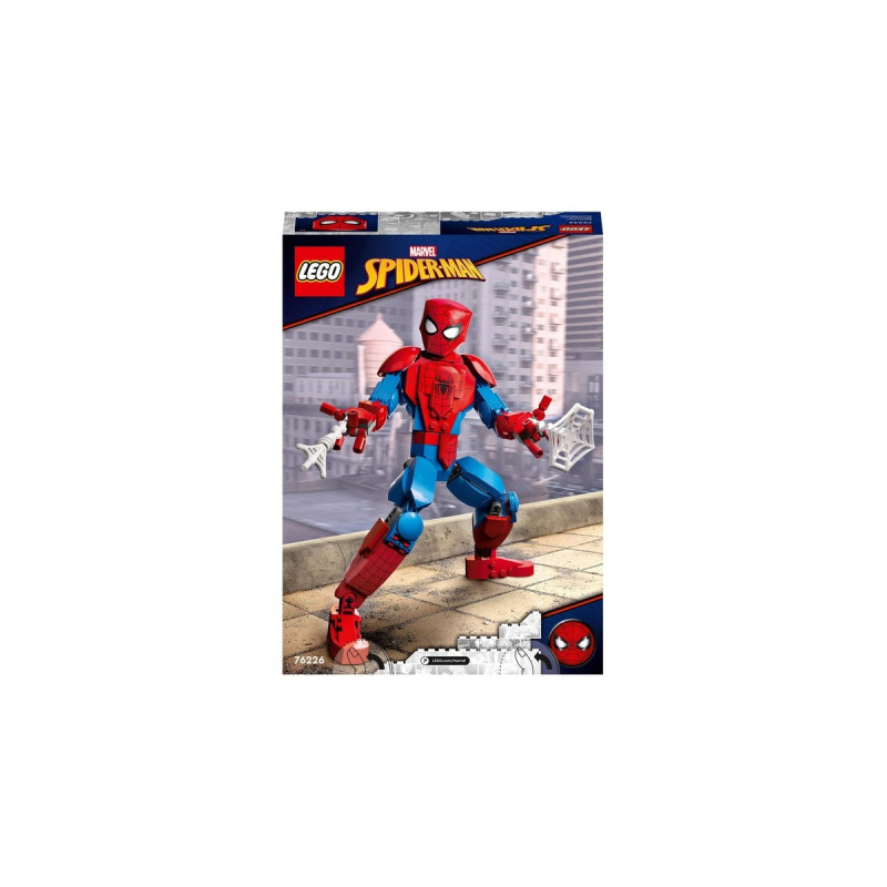 LEGO 76226 Marvel Super Heroes Spider-Man Figur, Konstruktionsspielzeug(vollbeweglich)