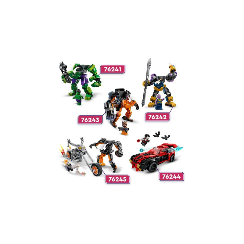 LEGO 76244 Marvel Miles Morales vs. Morbius, Konstruktionsspielzeug