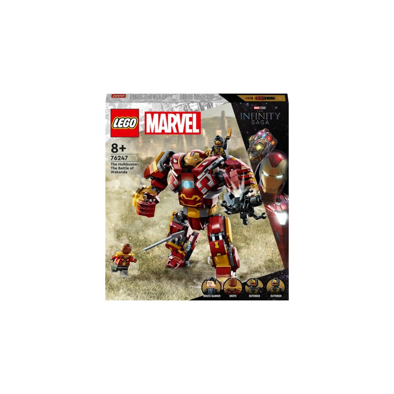 LEGO 76247 Marvel Hulkbuster: Der Kampf von Wakanda, Konstruktionsspielzeug