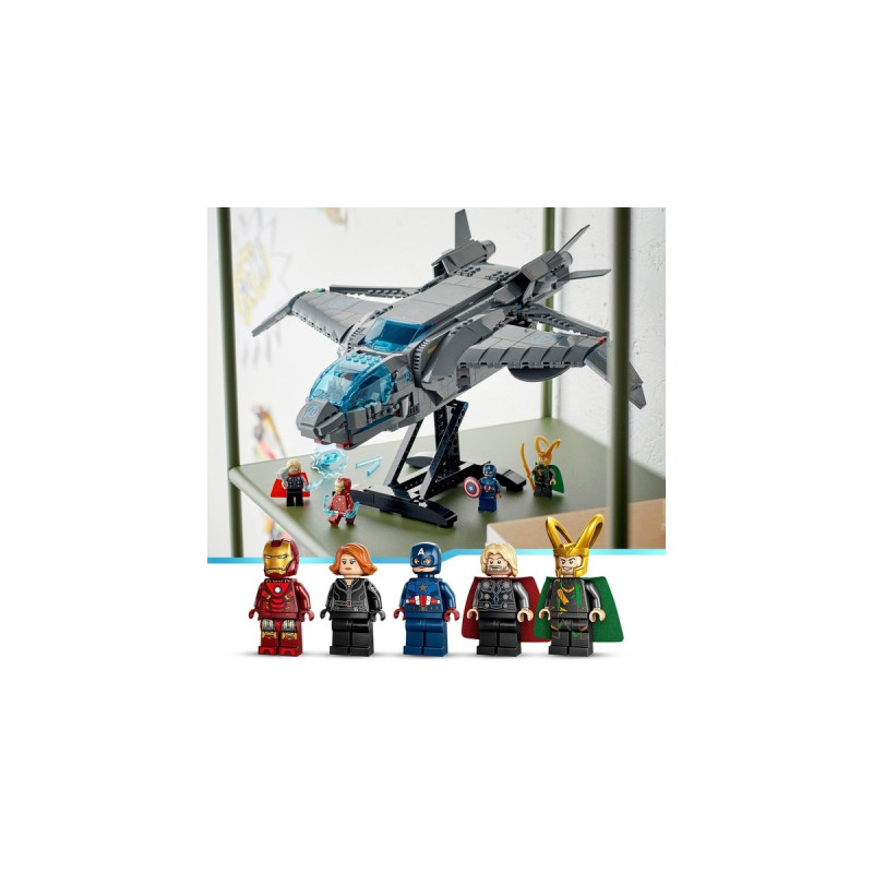 LEGO 76248 Marvel Der Quinjet der Avengers, Konstruktionsspielzeug