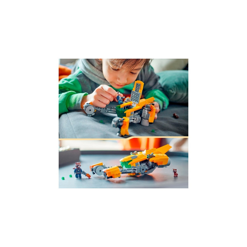 LEGO 76254 Marvel Baby Rockets Schiff, Konstruktionsspielzeug