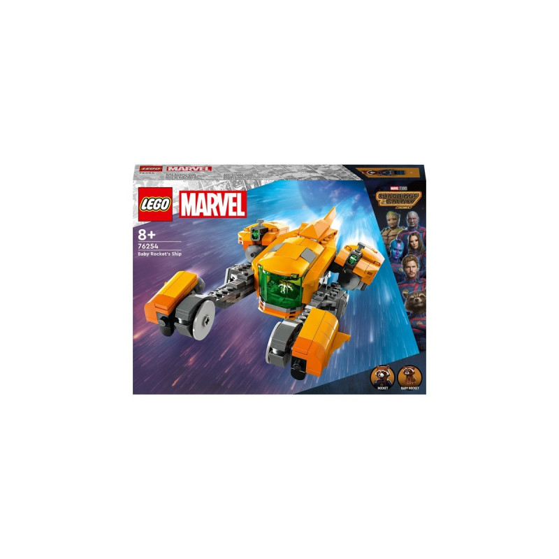 LEGO 76254 Marvel Baby Rockets Schiff, Konstruktionsspielzeug