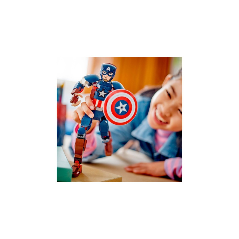 LEGO 76258 Marvel Super Heroes Captain America Baufigur, Konstruktionsspielzeug