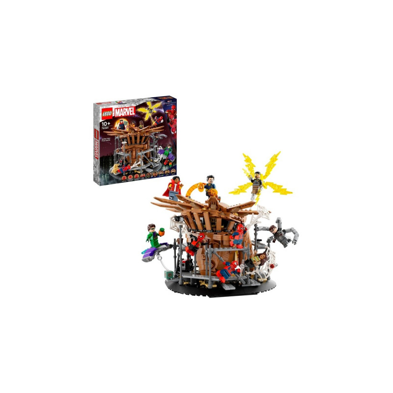 LEGO 76261 Marvel Super Heroes Spider-Mans großer Showdowns, Konstruktionsspielzeug