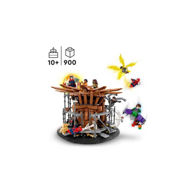 LEGO 76261 Marvel Super Heroes Spider-Mans großer Showdowns, Konstruktionsspielzeug