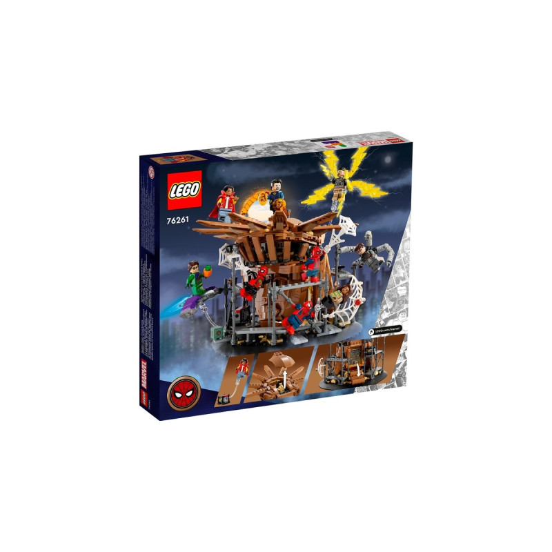 LEGO 76261 Marvel Super Heroes Spider-Mans großer Showdowns, Konstruktionsspielzeug