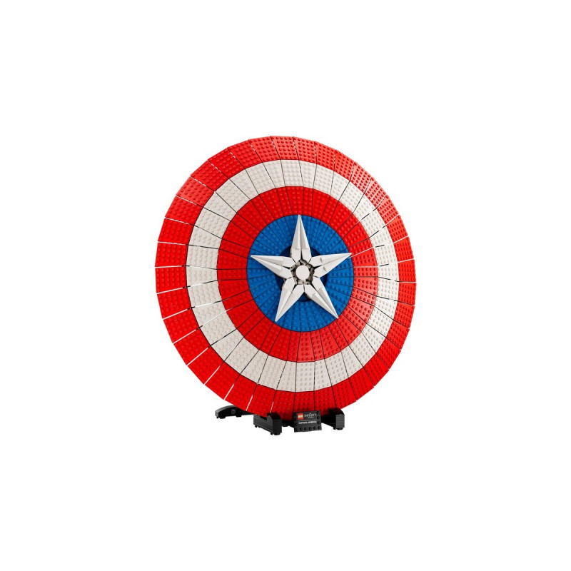 LEGO 76262 Marvel Super Heroes Captain Americas Schild, Konstruktionsspielzeug