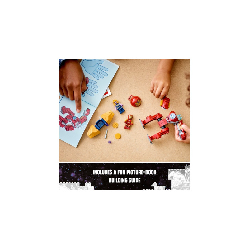 LEGO 76263 Marvel Super Heroes Iron Man Hulkbuster vs. Thanos, Konstruktionsspielzeug