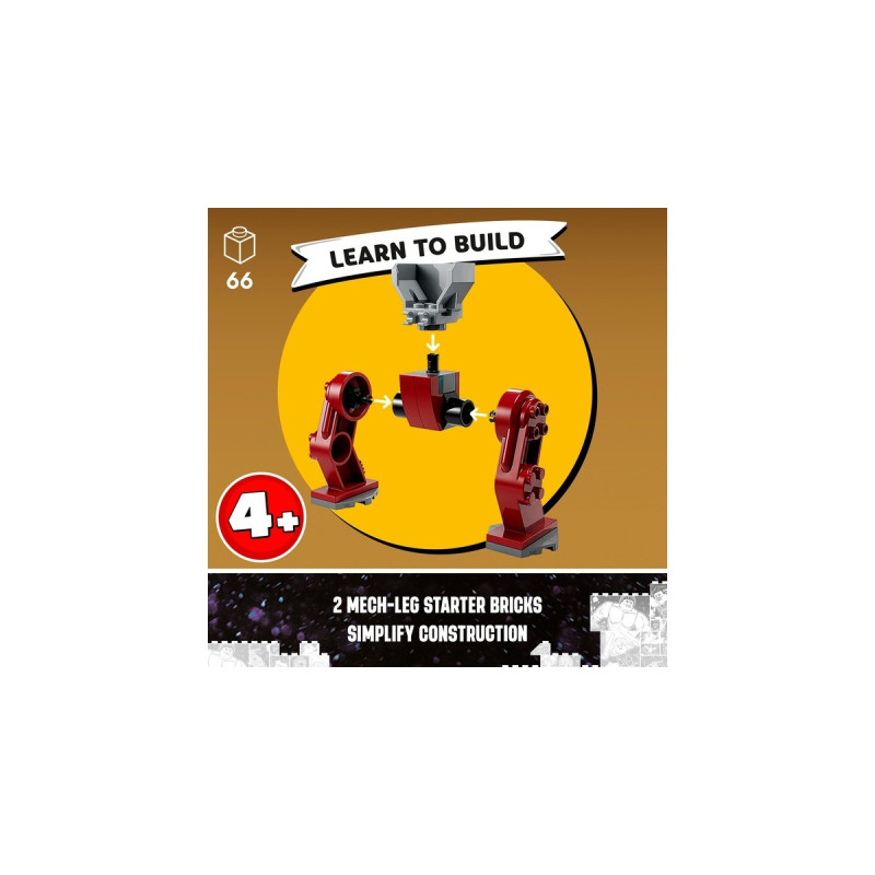 LEGO 76263 Marvel Super Heroes Iron Man Hulkbuster vs. Thanos, Konstruktionsspielzeug