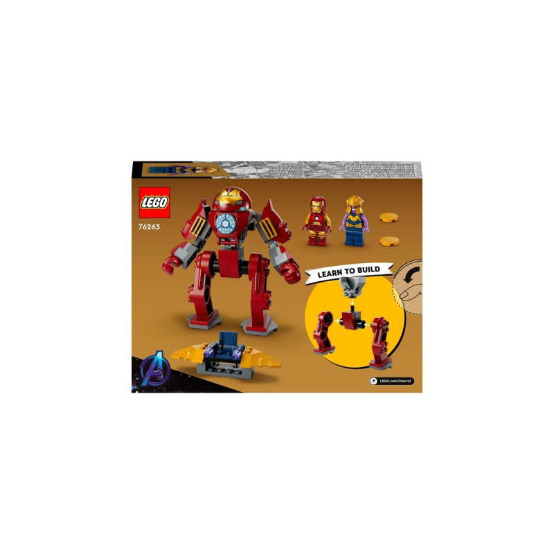 LEGO 76263 Marvel Super Heroes Iron Man Hulkbuster vs. Thanos, Konstruktionsspielzeug