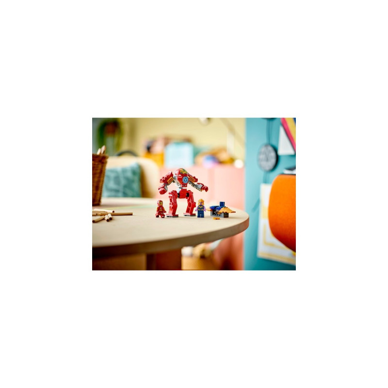 LEGO 76263 Marvel Super Heroes Iron Man Hulkbuster vs. Thanos, Konstruktionsspielzeug