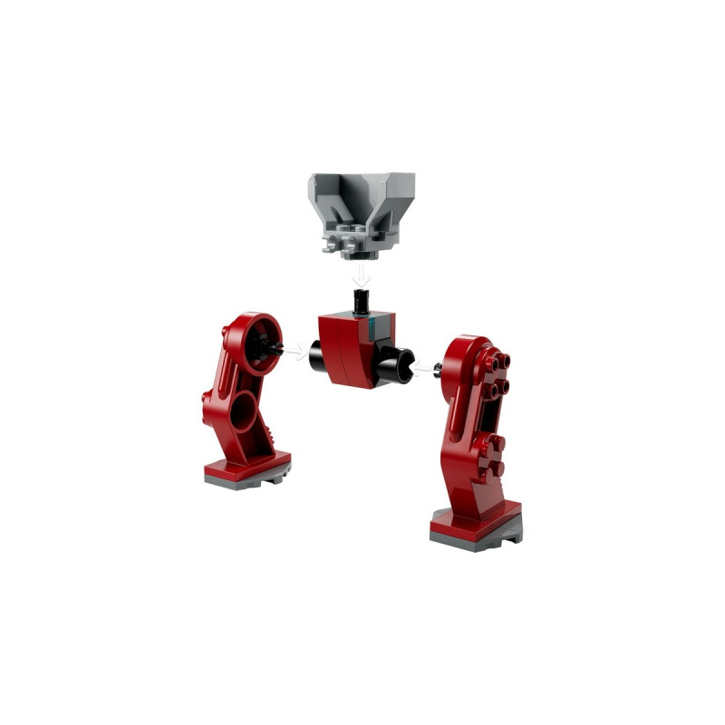 LEGO 76263 Marvel Super Heroes Iron Man Hulkbuster vs. Thanos, Konstruktionsspielzeug