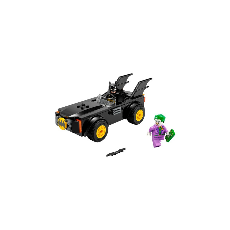 LEGO 76264 DC Super Heroes Verfolgungsjagd im Batmobile: Batman vs. Joker, Konstruktionsspielzeug
