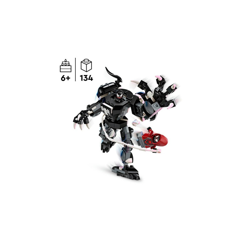 LEGO 76276 Marvel Super Heroes Venom Mech vs. Miles Morales, Konstruktionsspielzeug
