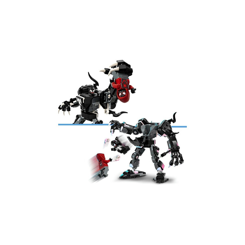 LEGO 76276 Marvel Super Heroes Venom Mech vs. Miles Morales, Konstruktionsspielzeug