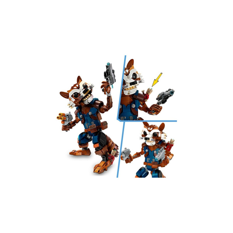 LEGO 76282 Marvel Super Heroes Rocket & Baby Groot, Konstruktionsspielzeug