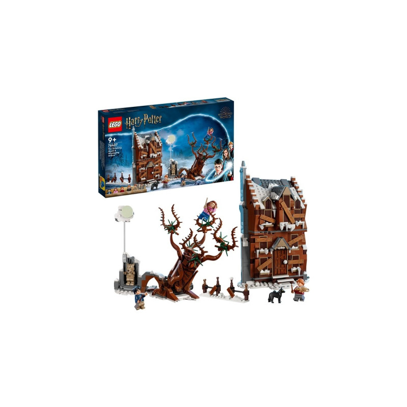 LEGO 76407 Harry Potter Heulende Hütte und Peitschende Weide, Konstruktionsspielzeug