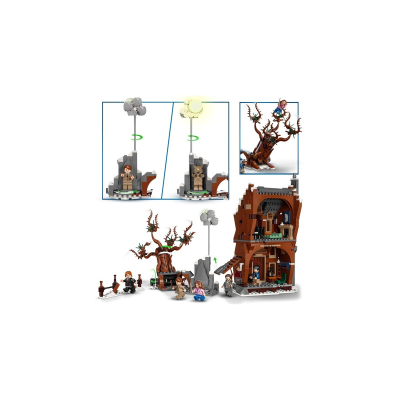 LEGO 76407 Harry Potter Heulende Hütte und Peitschende Weide, Konstruktionsspielzeug