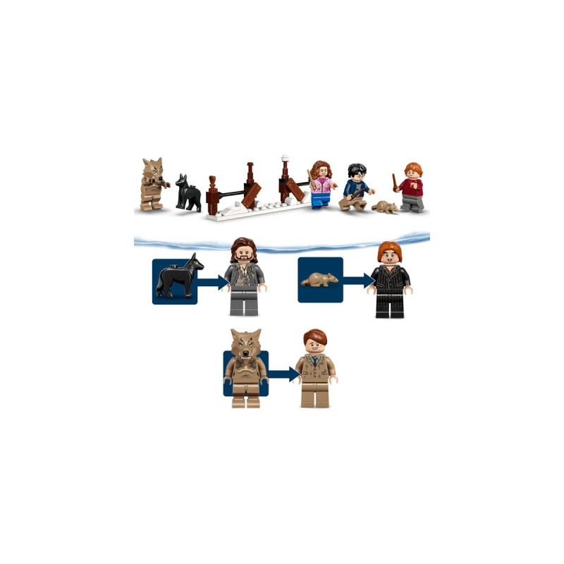 LEGO 76407 Harry Potter Heulende Hütte und Peitschende Weide, Konstruktionsspielzeug