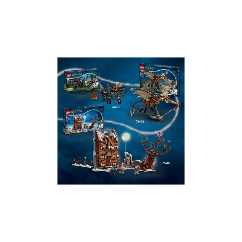 LEGO 76407 Harry Potter Heulende Hütte und Peitschende Weide, Konstruktionsspielzeug