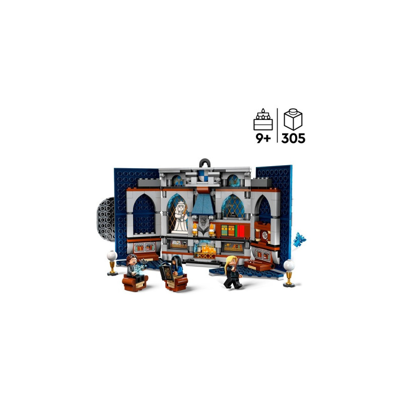 LEGO 76411 Harry Potter Hausbanner Ravenclaw, Konstruktionsspielzeug