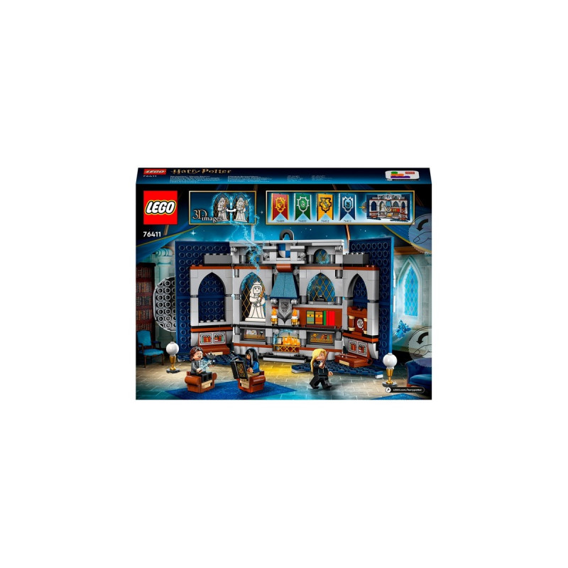 LEGO 76411 Harry Potter Hausbanner Ravenclaw, Konstruktionsspielzeug