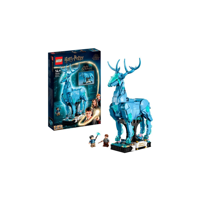 LEGO 76414 Harry Potter Expecto Patronum, Konstruktionsspielzeug(blau)