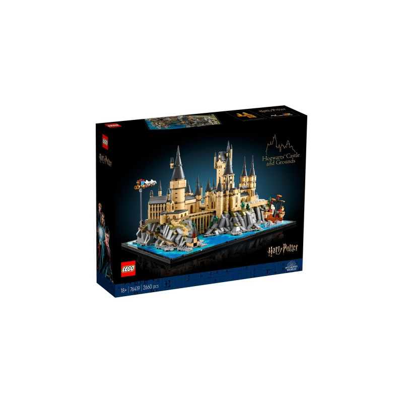 LEGO 76419 Harry Potter Schloss Hogwarts mit Schlossgelände, Konstruktionsspielzeug