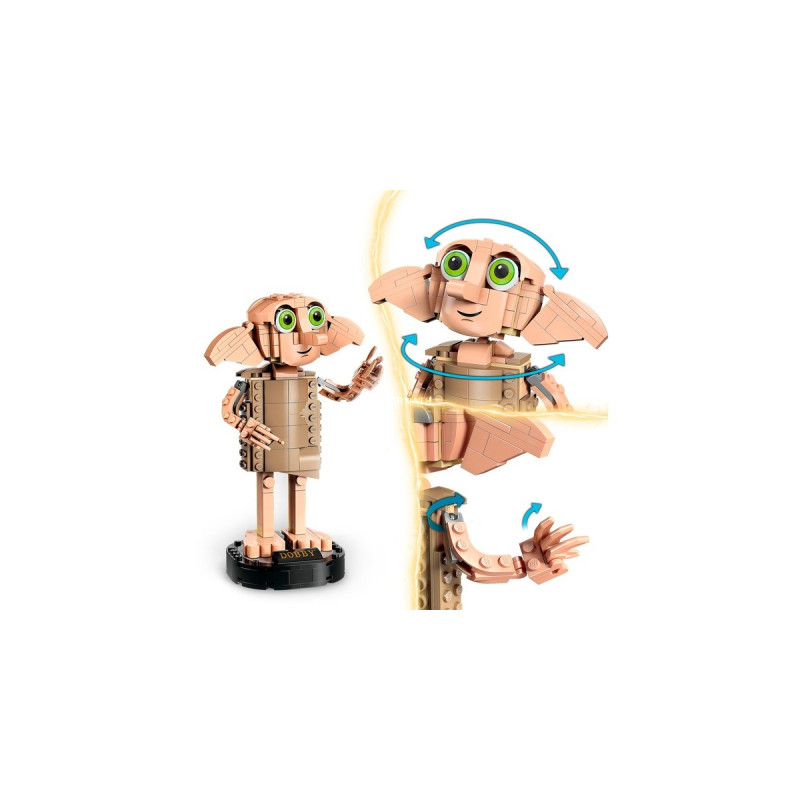 LEGO 76421 Harry Potter Dobby der Hauself, Konstruktionsspielzeug