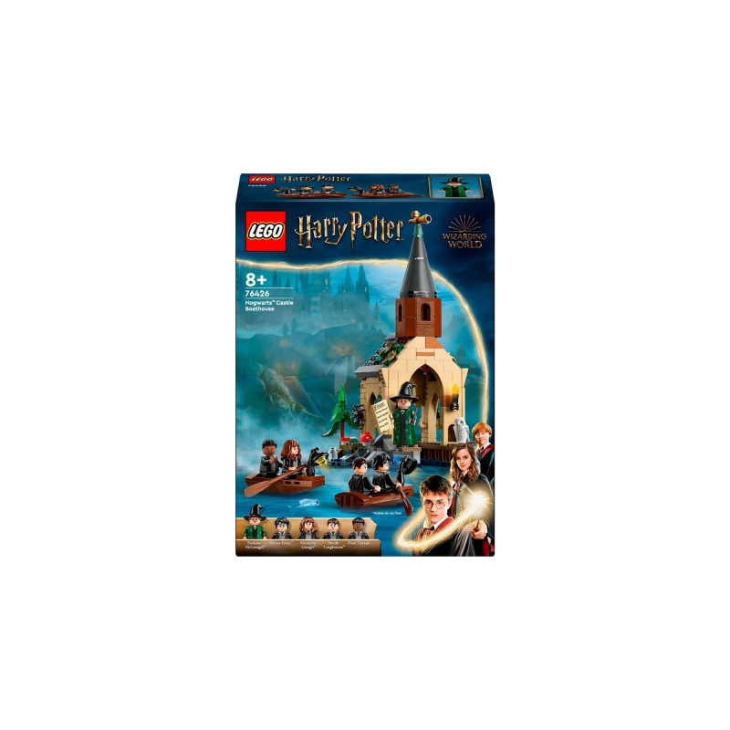 LEGO 76426 Harry Potter Bootshaus von Schloss Hogwarts, Konstruktionsspielzeug