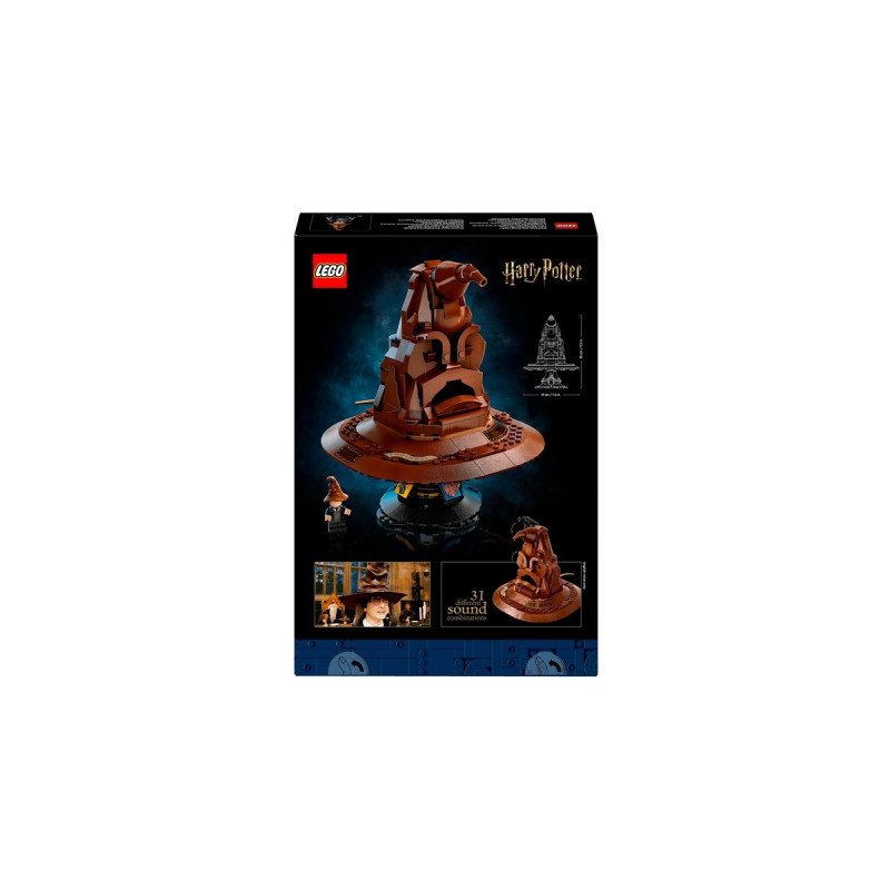 LEGO 76429 Harry Potter Der Sprechende Hut, Konstruktionsspielzeug