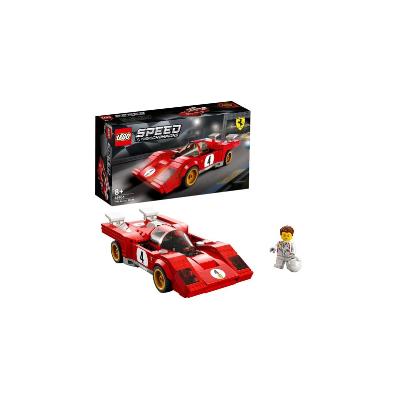 LEGO 76906 Speed Champions 1970 Ferrari 512 M, Konstruktionsspielzeug