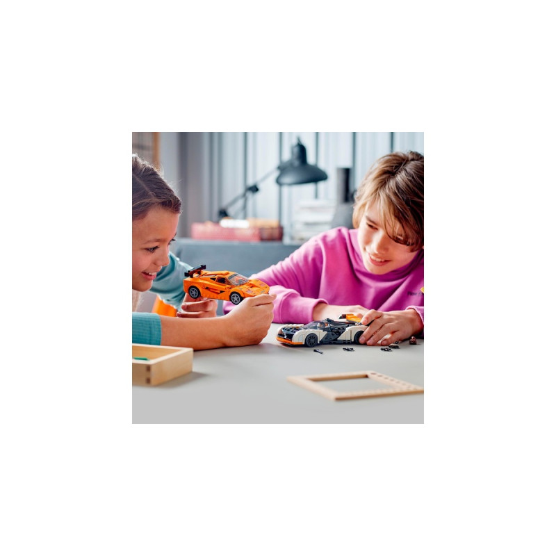 LEGO 76918 Speed Champions McLaren Solus GT & Mc Laren F1 LM, Konstruktionsspielzeug