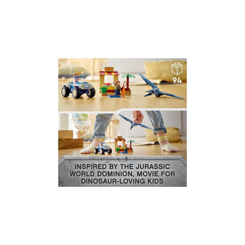 LEGO 76943 Jurassic World Pteranodon-Jagd, Konstruktionsspielzeug
