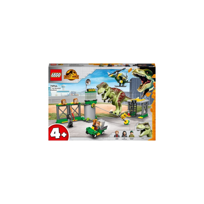 LEGO 76944 Jurassic World T. Rex Ausbruch, Konstruktionsspielzeug