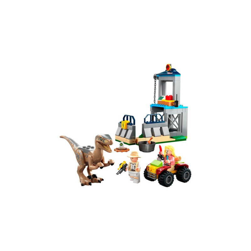 LEGO 76957 Jurassic World Flucht des Velociraptors, Konstruktionsspielzeug