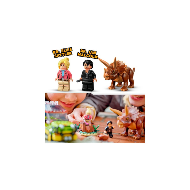 LEGO 76959 Jurassic World Triceratops-Forschung, Konstruktionsspielzeug