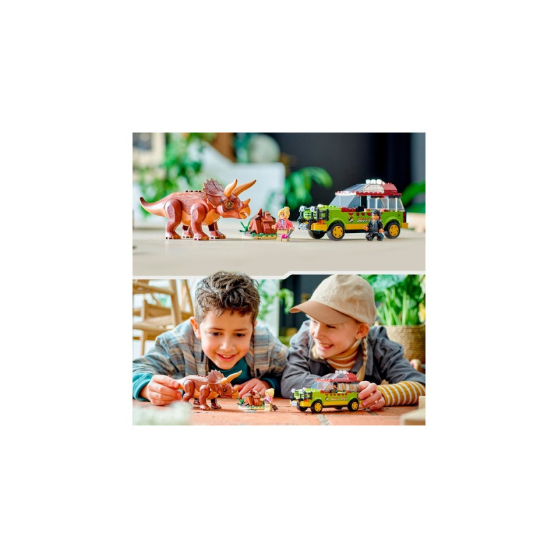 LEGO 76959 Jurassic World Triceratops-Forschung, Konstruktionsspielzeug