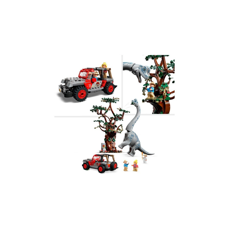 LEGO 76960 Jurassic World Entdeckung des Brachiosaurus, Konstruktionsspielzeug