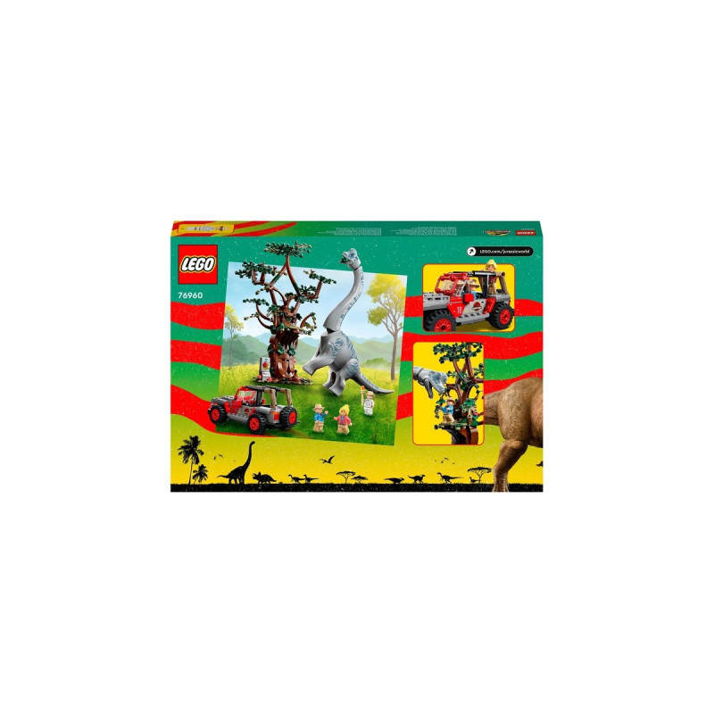 LEGO 76960 Jurassic World Entdeckung des Brachiosaurus, Konstruktionsspielzeug