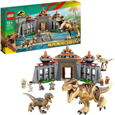 LEGO 76961 Jurassic World Angriff des T. rex und des Raptors auf das Besucherzentrum, Konstruktionsspielzeug