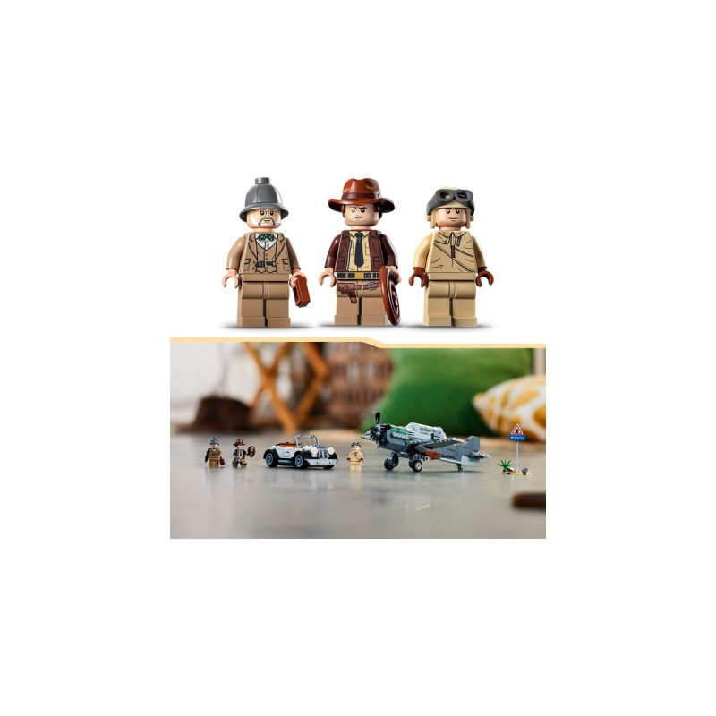 LEGO 77012 Indiana Jones Flucht vor dem Jagdflugzeug, Konstruktionsspielzeug(Outlet)