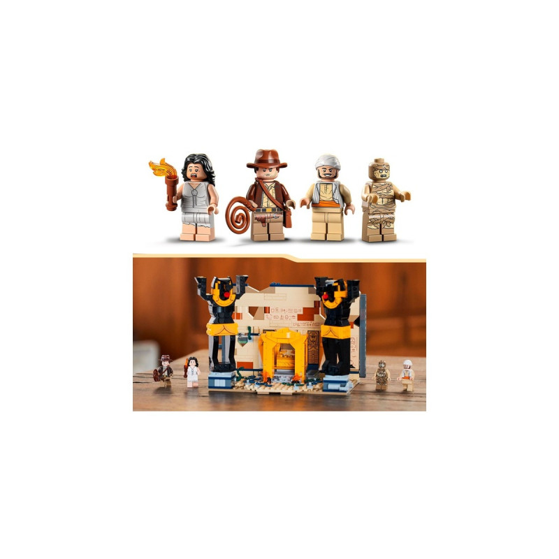 LEGO 77013 Indiana Jones Flucht aus dem Grabmal, Konstruktionsspielzeug