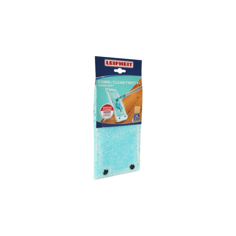 LEIFHEIT Wischbezug CLEAN TWIST XL / Combi XL super soft(hellblau)