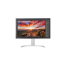 LG 27UP85NP-W, LED-Monitor(68.4 cm (27 Zoll), silber/schwarz, UltraHD/4K, IPS, HDR, USB-C)