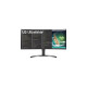 LG 35WN75CP-B, LED-Monitor(88.9 cm (35 Zoll), schwarz/silber, UWQHD, IPS, HDMI, DisplayPort, USB-C, Curved, 100Hz Panel)